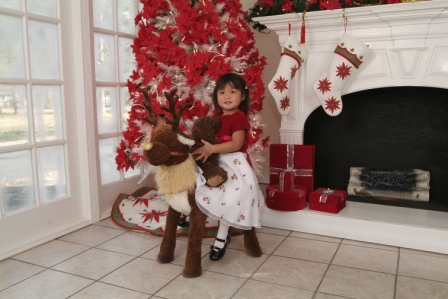 Kasen's Christmas pictures